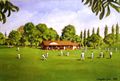 Painting of Cricket at Boxmoor